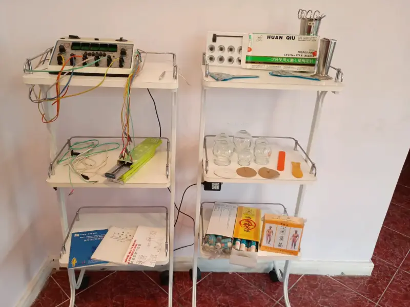 Kit terapia camillas carros clínicos electroestimu - 3