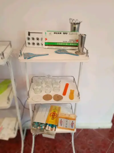 Kit terapia camillas carros clínicos electroestimu - miniatura 5
