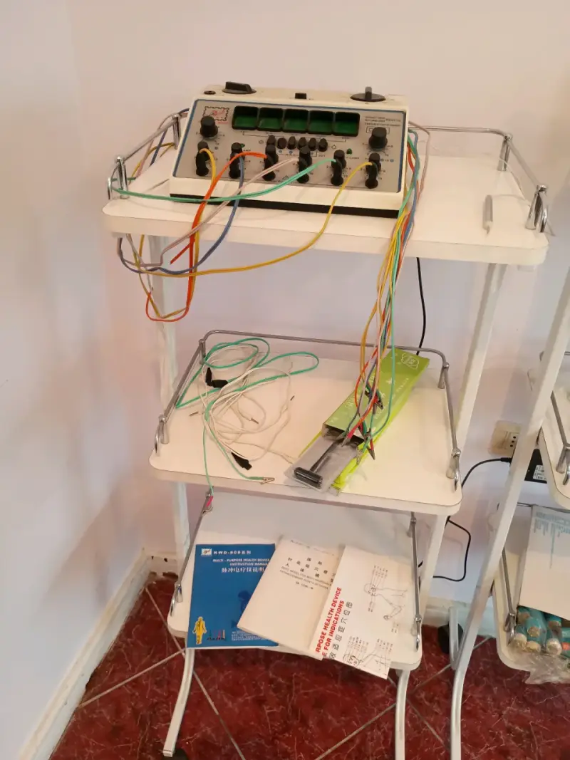 Kit terapia camillas carros clínicos electroestimu - 6