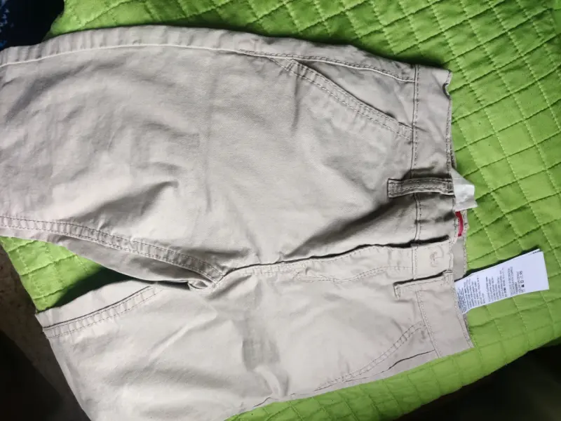Pantalones cortos beige para hombre - 1