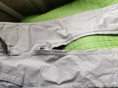 Pantalones cortos beige para hombre - miniatura 4