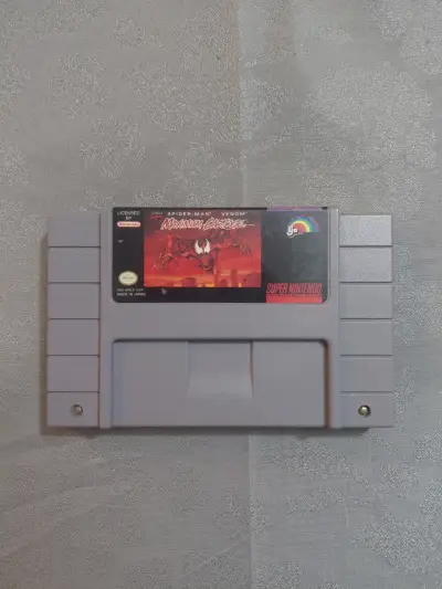 Spider-Man & Venom: Maximum Carna Snes - miniatura 1