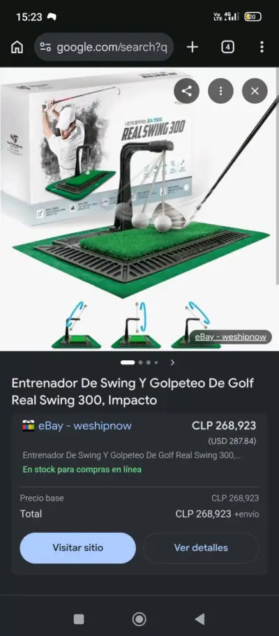 Entrenador de Golf Magideal para Swing Interior - miniatura 2