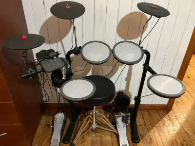 Batería Electrónica Wotan con Pedales y Platill - miniatura 1