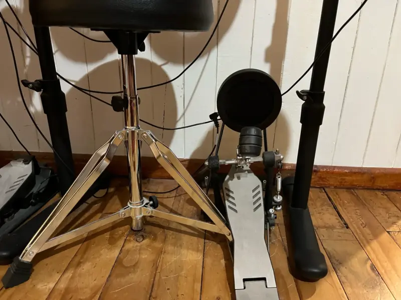 Batería Electrónica Wotan con Pedales y Platill - 2