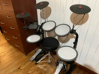Batería Electrónica Wotan con Pedales y Platill - miniatura 3