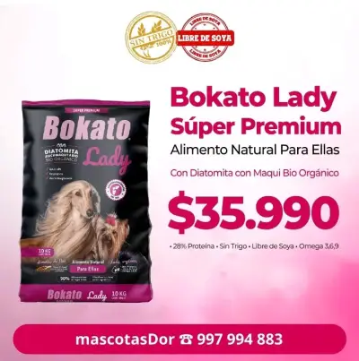 Alimento Natural para Perros Bokato Lady Súper Premium - miniatura 1