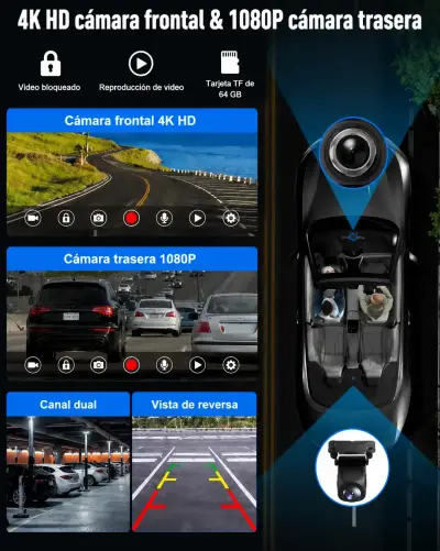 Pantalla 10,26” cámara frontal y reversa Carplay - miniatura 4