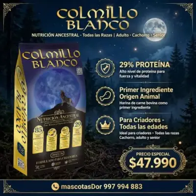 Alimento para Perros Colmillo Blanco Nutrición Ancestral - miniatura 1