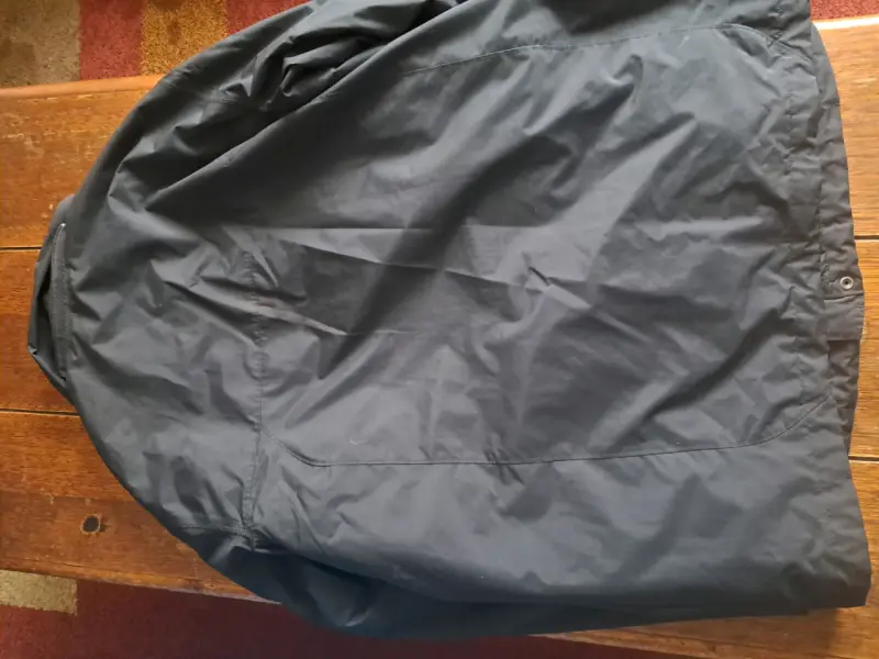 Chaqueta impermeable Columbia negra para hombre - 4