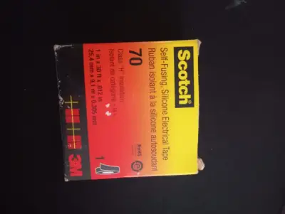 Cinta de Silicona Autofundente 3M Scotch 70 (Aisla - miniatura 1