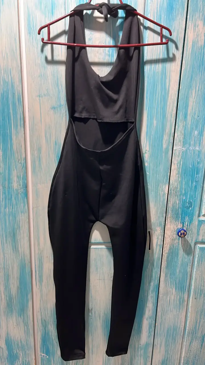 Enterito negro de mujer para yoga - 2