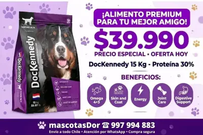 Alimento Premium para Perros DocKennedy 15 Kg - miniatura 1