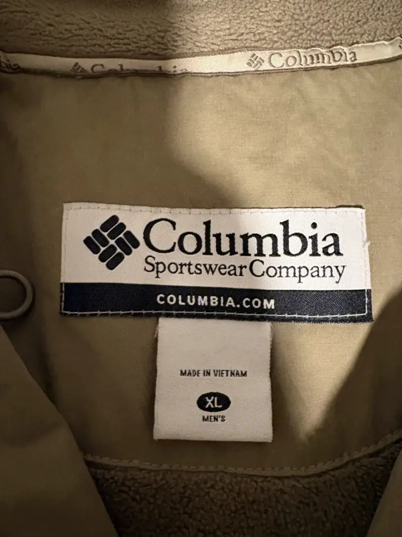 Chaqueta Columbia para hombre color caqui - 3