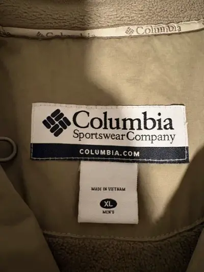Chaqueta Columbia para hombre color caqui - miniatura 3