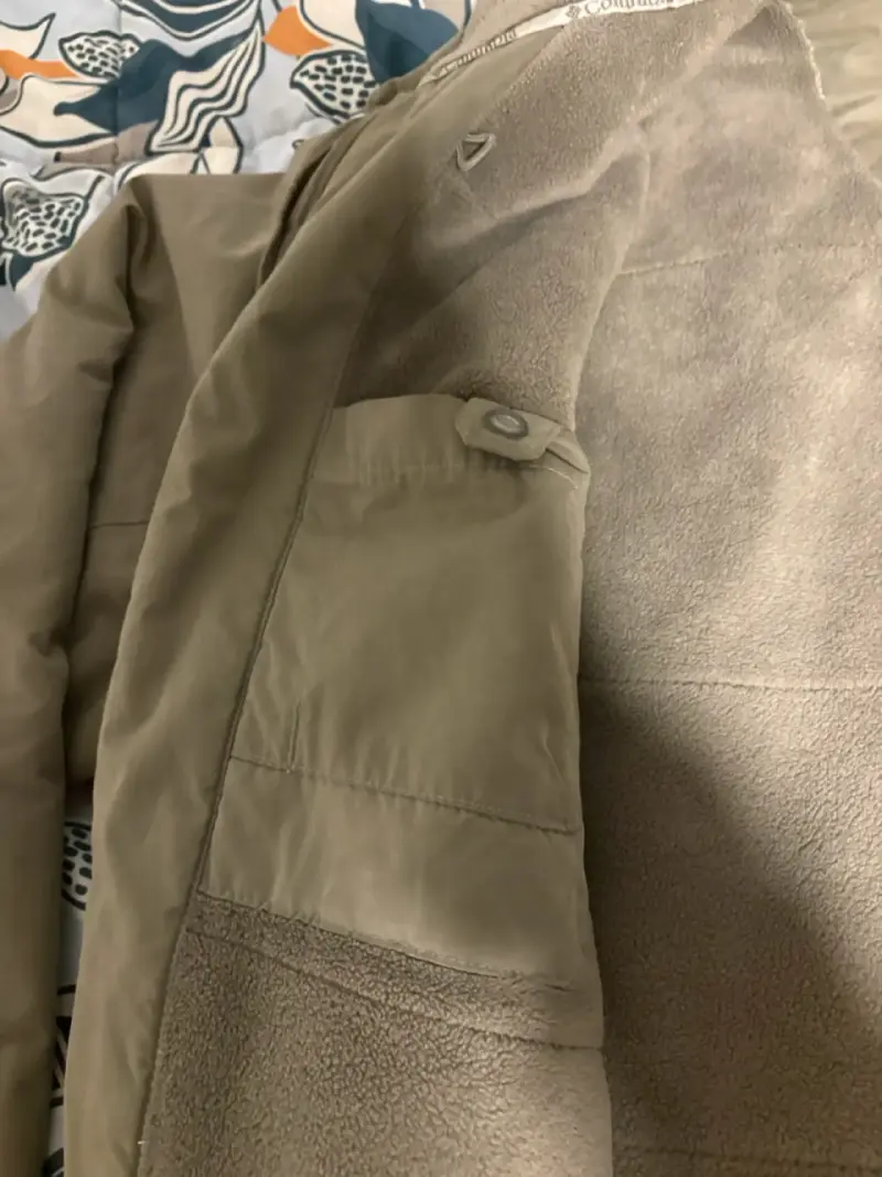 Chaqueta Columbia para hombre color caqui - 4
