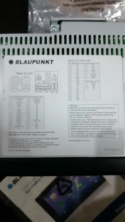 Pantalla multimedia para auto Blaupunkt San Pedro 900 - miniatura 2