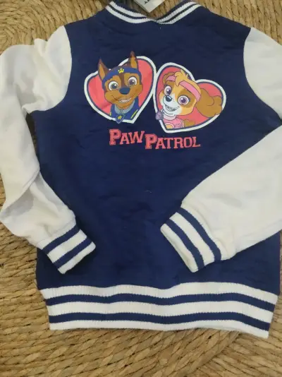 Polerón infantil Paw Patrol azul y blanco - miniatura 3