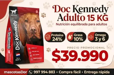 Alimento para Perros Doc Kennedy Adulto 15 kg - miniatura 1