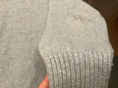 Suéter celeste/gris  Zara mujer - miniatura 3