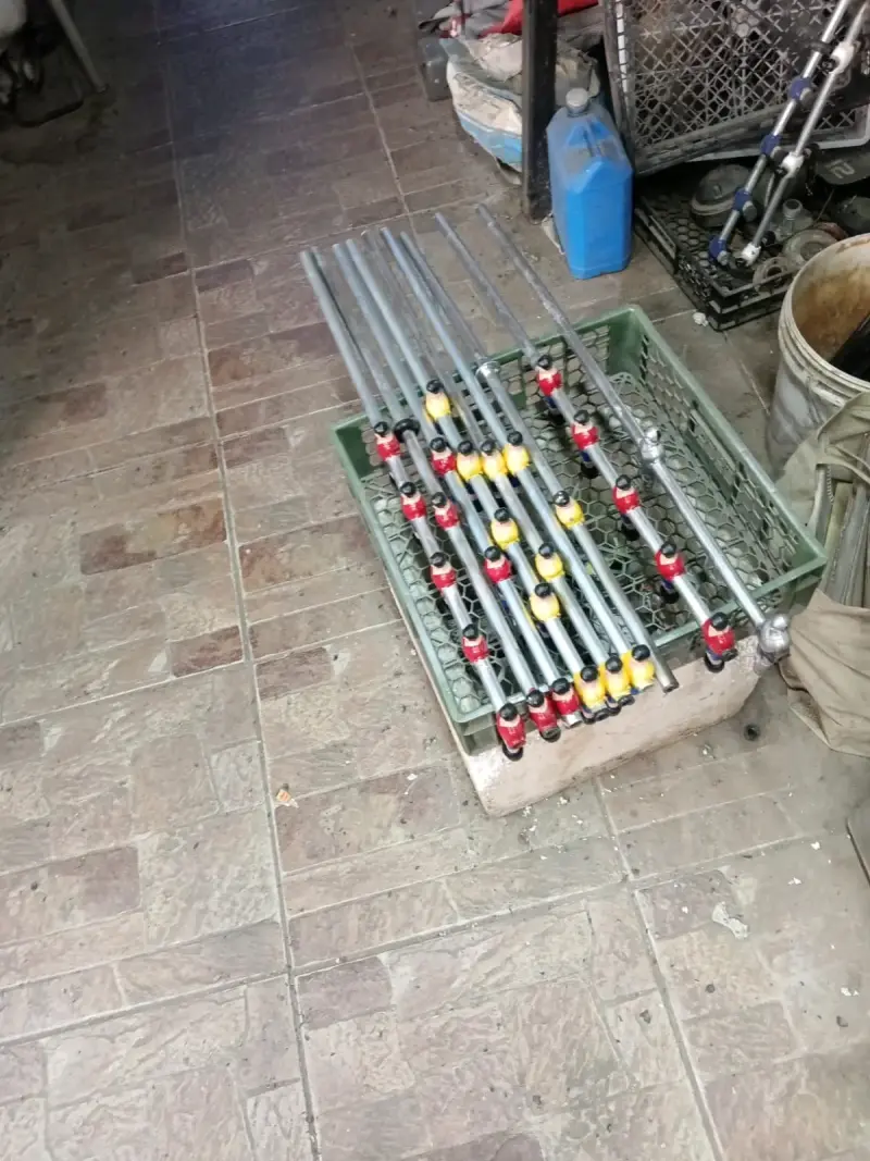 Jugadores de taca taca de repuesto pintados a mano - 3