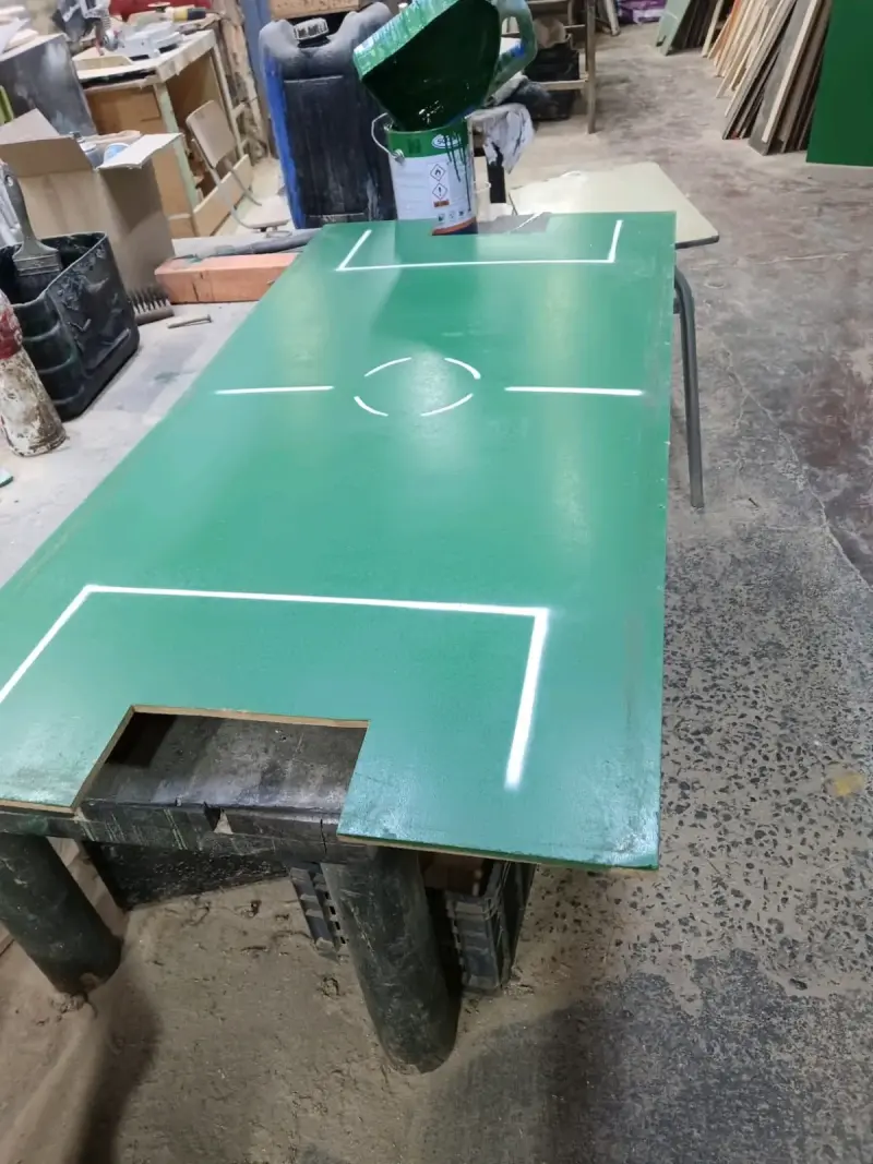 Jugadores de taca taca de repuesto pintados a mano - 4
