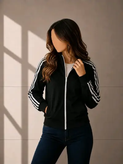 Track Jacket deportiva Adidas - miniatura 6
