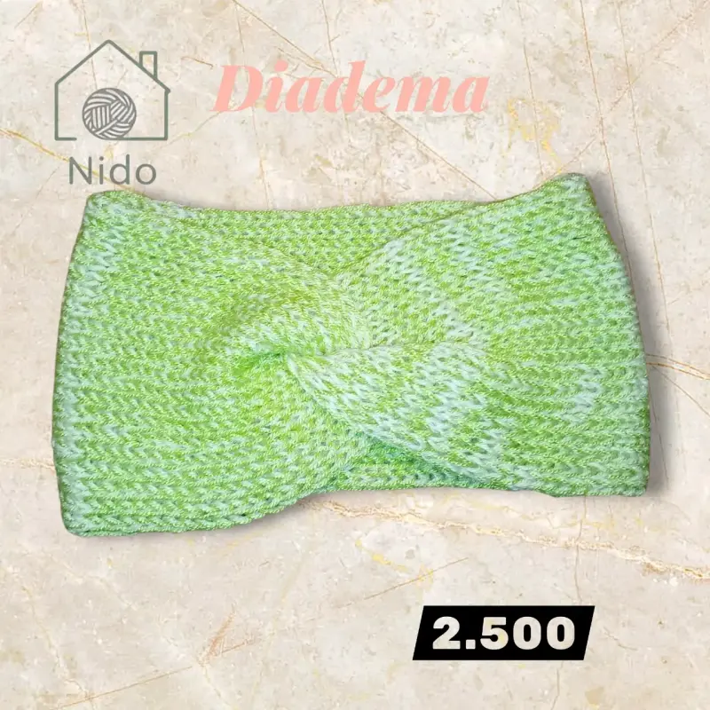 Diademas de lana coloridas para invierno - 2