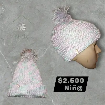 Diademas de lana coloridas para invierno - miniatura 3