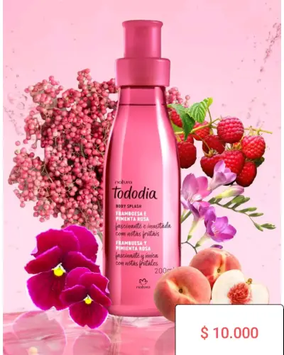 Body Splash Natura Tododia Cereza y Avellana 200ml - miniatura 6