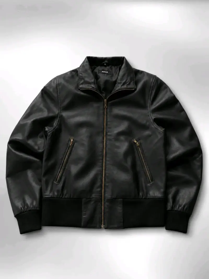 Chaqueta tipo cuero clásica - 1
