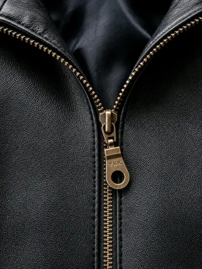 Chaqueta tipo cuero clásica - miniatura 3