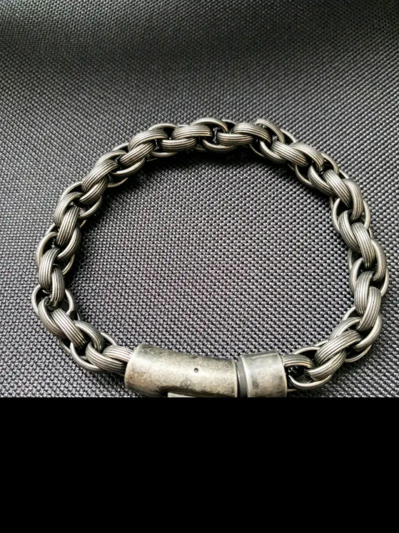Pulsera de acero inoxidable trenzada - 1
