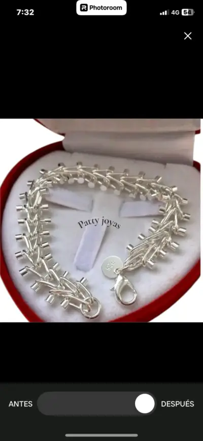 Pulsera de plata 925 diseño elegante - miniatura 1