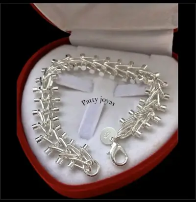 Pulsera de plata 925 diseño elegante - miniatura 4
