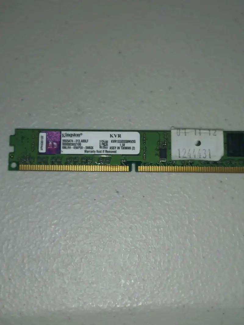 Memorias RAM Kingston DDR3 PC - 2