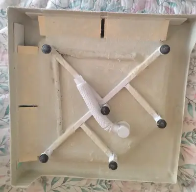 Receptor de ducha cuadrado de cerámica blanca - miniatura 6