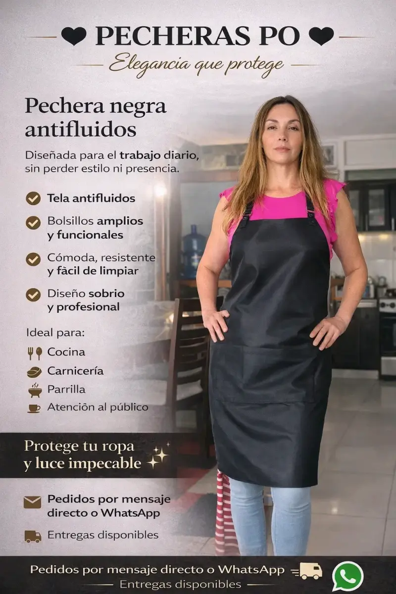 Pechera negra antifluidos