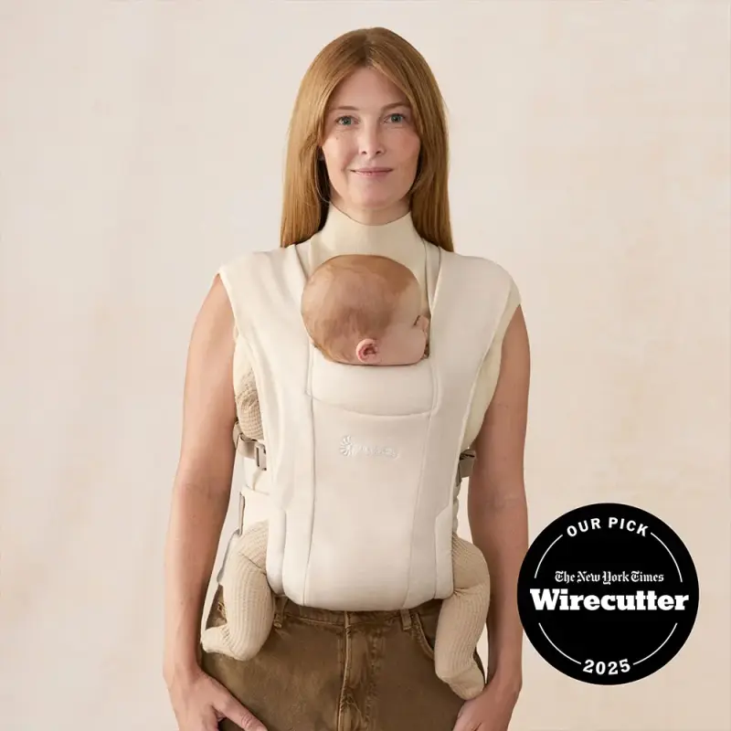 Mochila portabebé Ergobaby beige ergonómica - 2