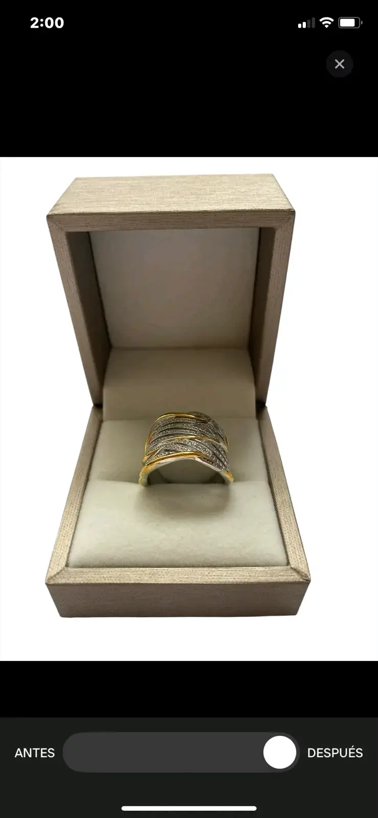 Anillo de plata y oro con diseño elegante - 4
