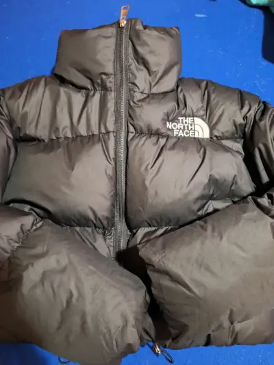 Chaqueta de plumas The North Face negra - miniatura 1