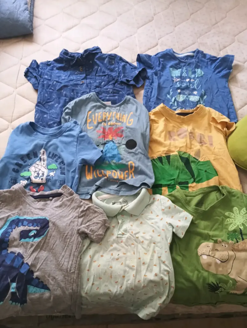 Lote de poleras y camisetas para niños - 2