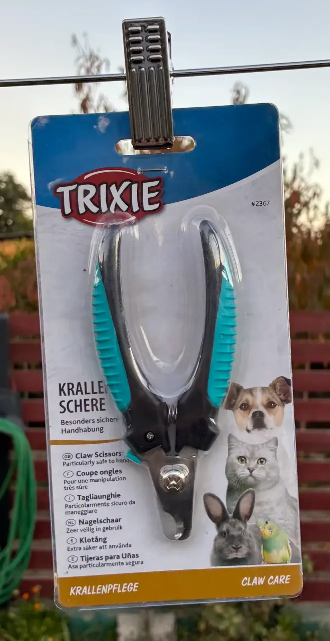 Tijeras para uñas de mascotas Trixie