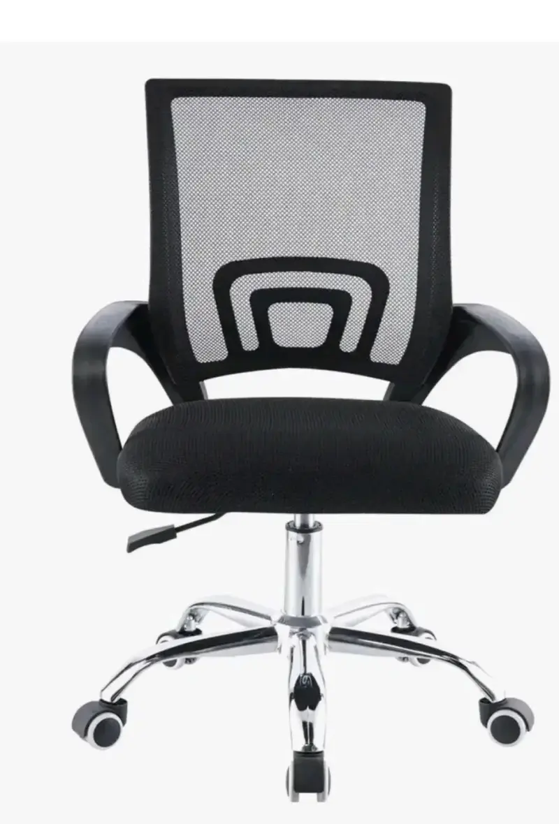 Silla de Oficina Ergonómica con Respaldo de Malla - 1