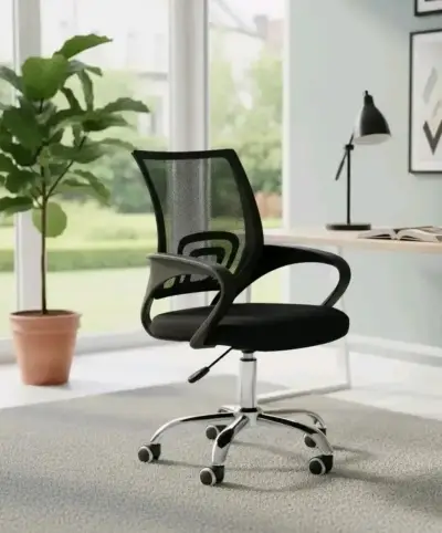 Silla de Oficina Ergonómica con Respaldo de Malla - miniatura 2