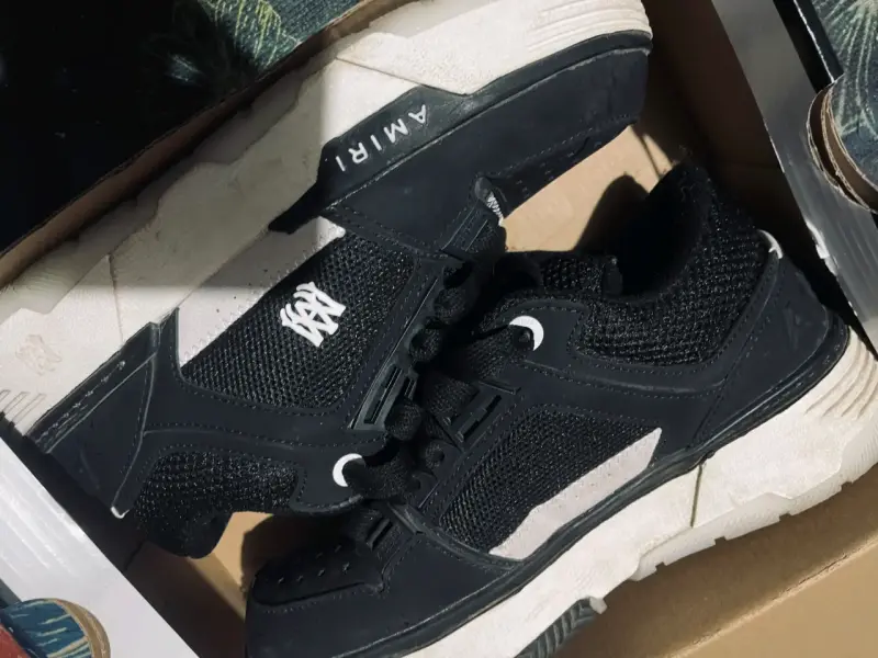 Zapatillas deportivas negras Amiri de hombre - 4