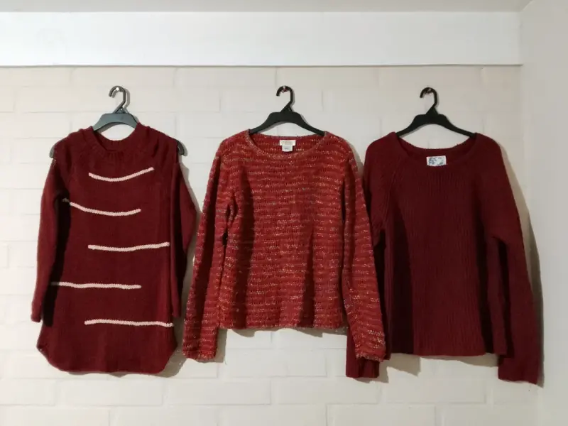Lote de chaquetas y suéteres de invierno para mujer - 2