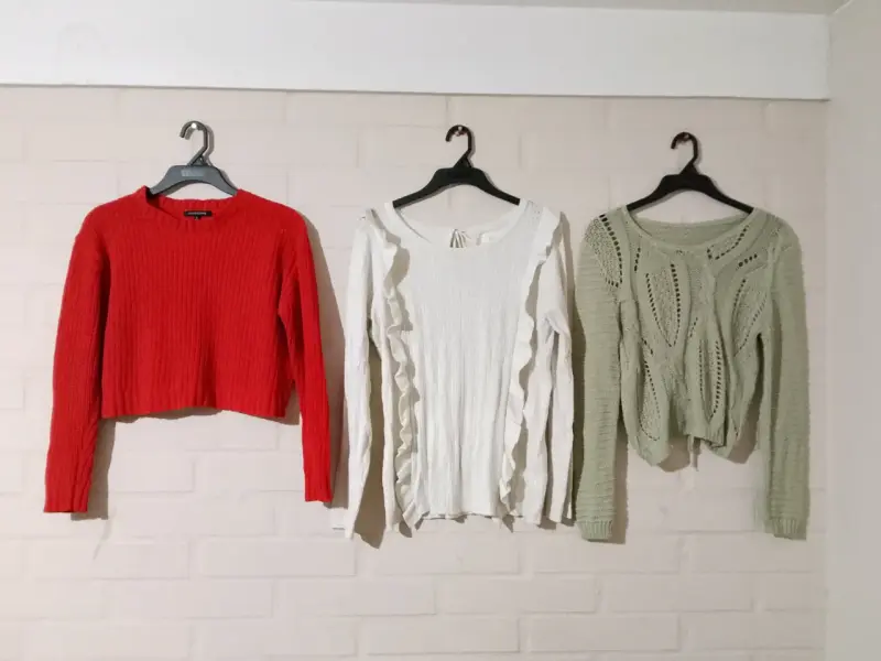 Lote de chaquetas y suéteres de invierno para mujer - 5