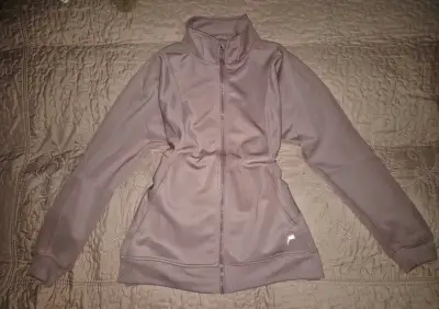Chaqueta deportiva color lila con cierre - miniatura 1
