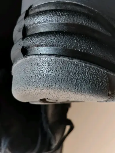 Zapatos de cuero negro para hombre - miniatura 5